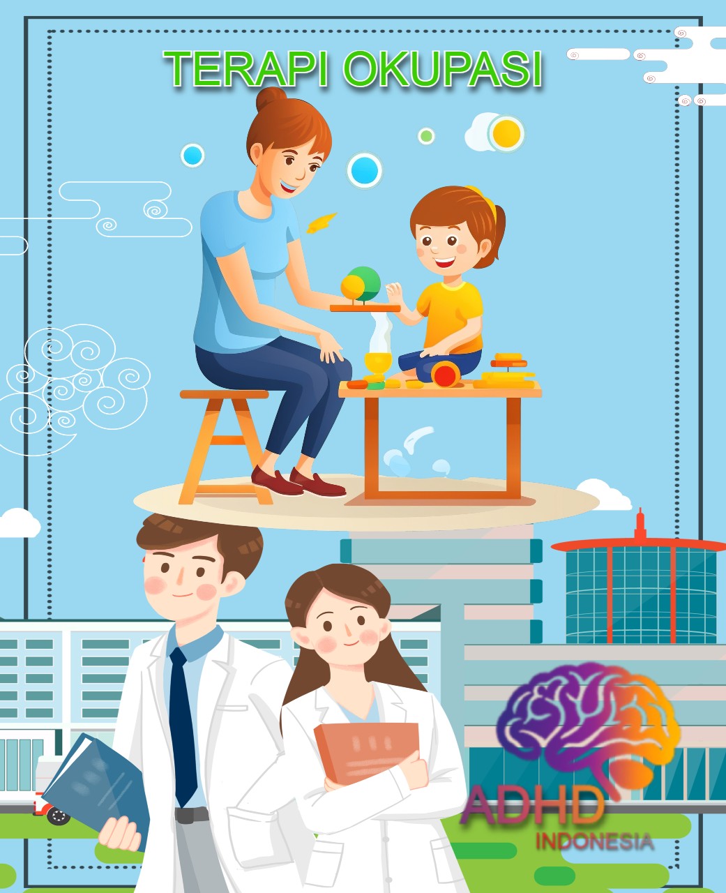 Rujukan untuk Terapi Okupasi untuk Anak ADHD Indonesia Kota Pematang Siantar